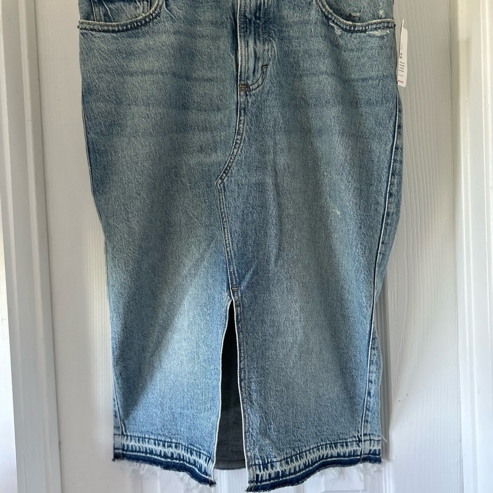 Lucky Brand Light Blue Denim Skirt
